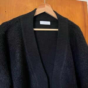 oak + fort cardigan shawl